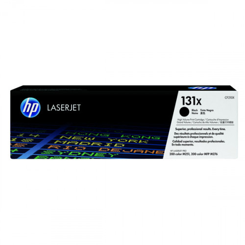 HP 131X LASERJET TONER HY BLK CF210X