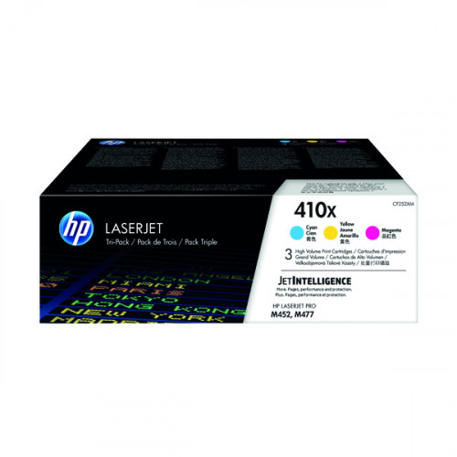 HP 410X LASERJET TONER CMY PACK 3