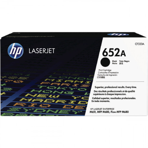 HP 652A LASER TONER BLACK CF320A
