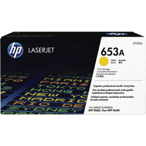 HP 653A LASER TONER YELLOW CF322A