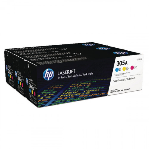 HP305A C/M/Y L/JET TONER P3 CF370AM