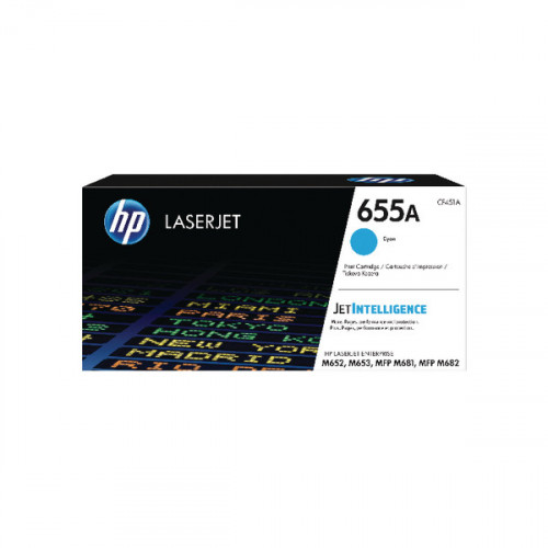 HP 655A TONER CARTRIDGE CYAN
