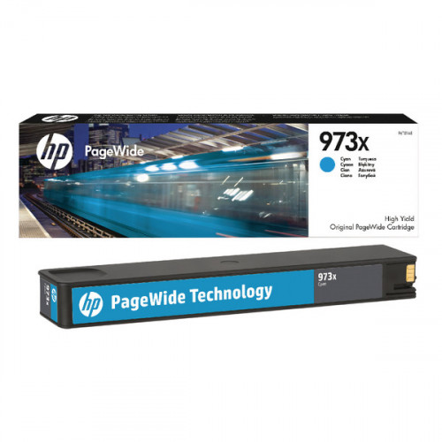 HP 973X CYAN INK CARTRIDGE HY