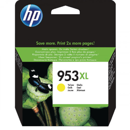 HP 953XL ORIGINAL INK CART HY YLW
