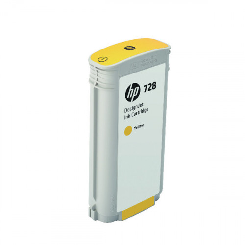 HP 728 130ML INK CARTRIDGE YELLOW