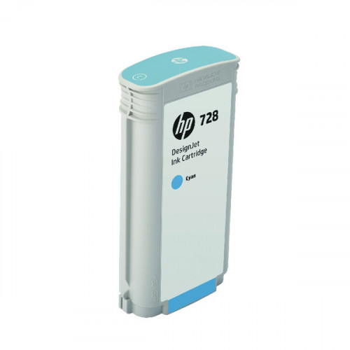 HP 728 130ML INK CARTRIDGE CYAN