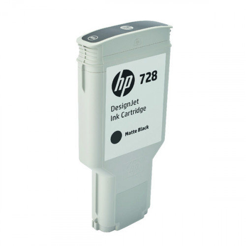 HP 728 300ML INK CART MATTE BLACK