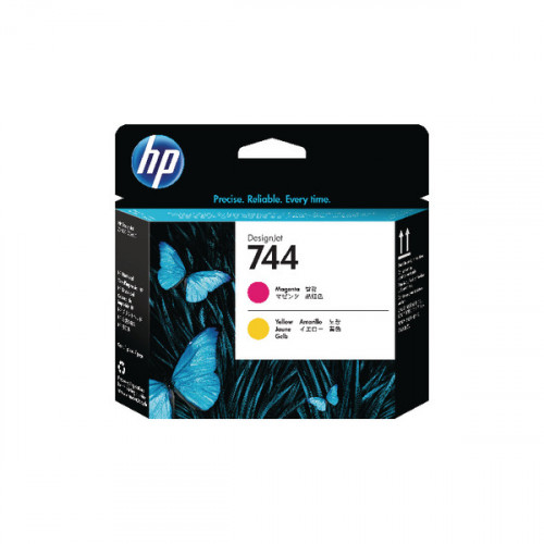 HP 744 Magenta and Yellow Printhead F9J87A