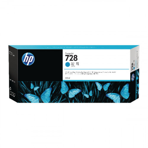 HP 728 ORIGINAL INK CART CYAN