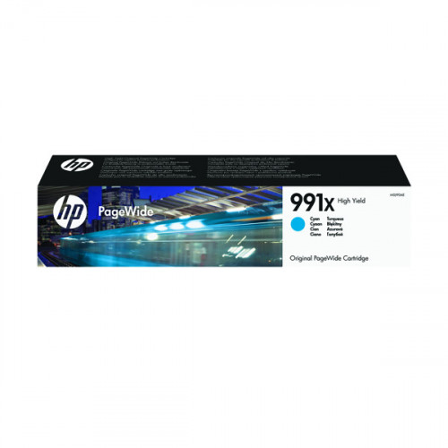 HP 991X High Yield Cyan Original PageWide Cartridge M0J90AE