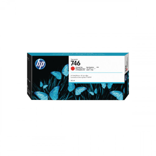 HP 746 300ml Chromatic Red Ink Cartridge (Capacity: 300ml) P2V81A