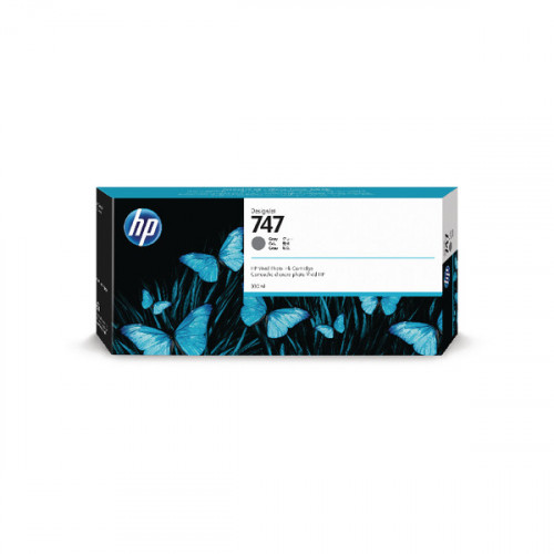 HP 747 300ml Grey Ink Cartridge P2V86A