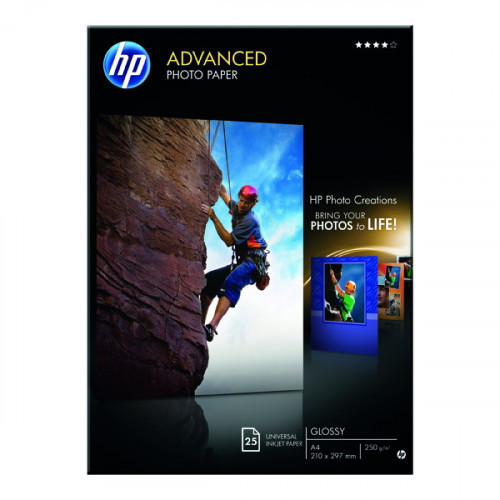 HP PHT PPR GLSSY 250GSM A4 25SHEETS