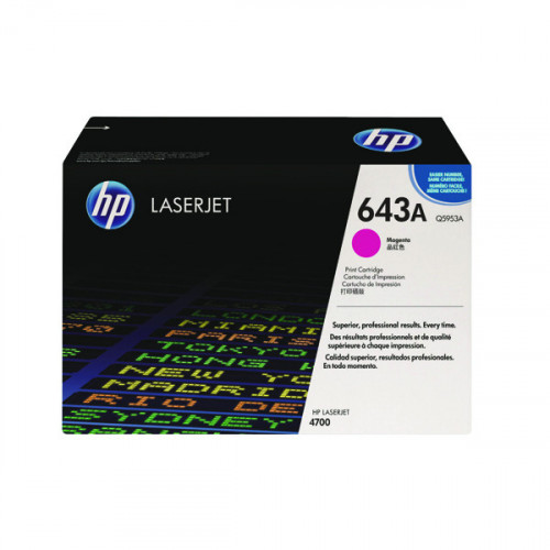 HP 643A LASERJET TONER MAGENTA