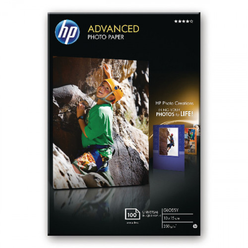 HP PHT PPR GLSY 250GSM 100 SHEETS