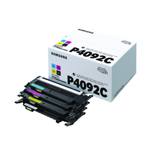 Samsung CLT-P4092C CYMK Standard Yield Toner Cartridges (Pack of 4) SU392A