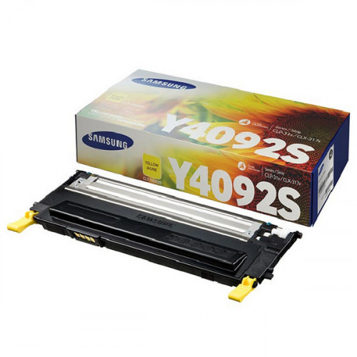 Samsung CLT-Y4092S Yellow Standard Yield Toner Cartridge SU482A
