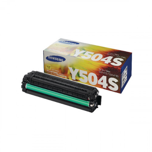 Samsung CLT-Y504S Yellow Standard Yield Toner Cartridge SU502A