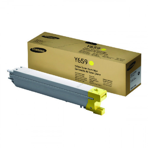 Samsung CLT-Y659S Yellow Toner Cartridge SU570A