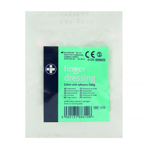 RELIANCE FINGER DRESSING PK10