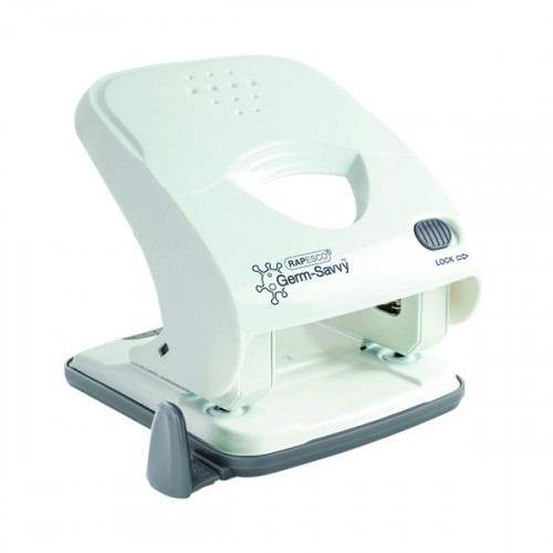 Rapesco ECO X5-40ps Less Effort 2 Hole Punch White 1526