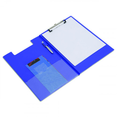 RAPESCO BLUE A4 FOLD OVER CLIPBOARD