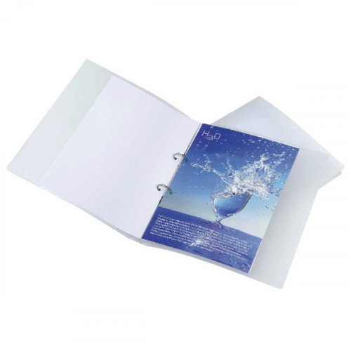 RAPESCO ECO 2R BIND A4 25MM CLR PK10