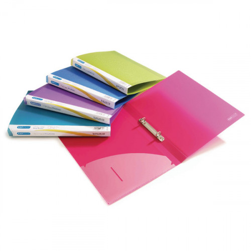 RAPESCO RING BINDER A4 ASSORTED PK10