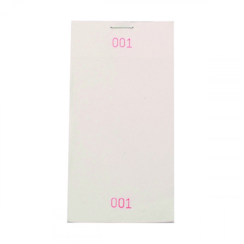 RESTAURANT PAD 127X64MM SNGL PRT P50