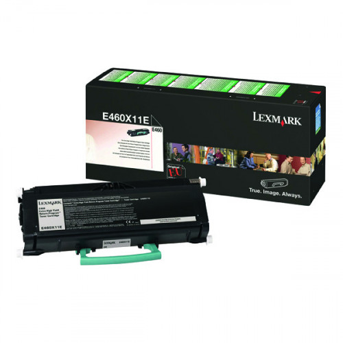 Lexmark Extra High Yield Black Toner Cartridge E460X11E