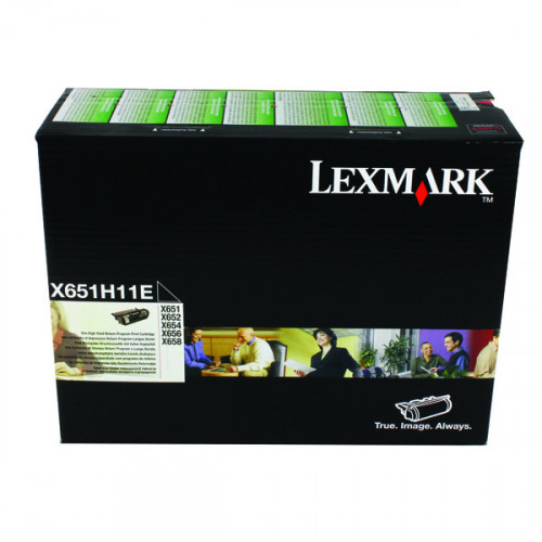 Lexmark Black High Yield Return Programme Toner 0X651H11E