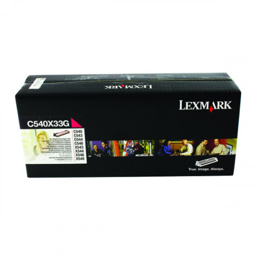 Lexmark C540 Magenta Developer Unit 0C540X33G