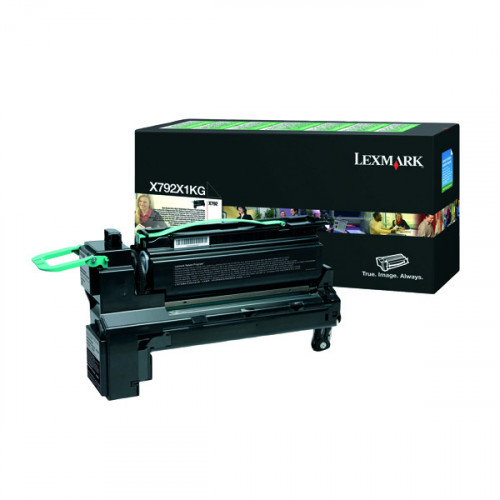 Lexmark Extra High Yield Black Return Program Toner Cartridge X792X1KG