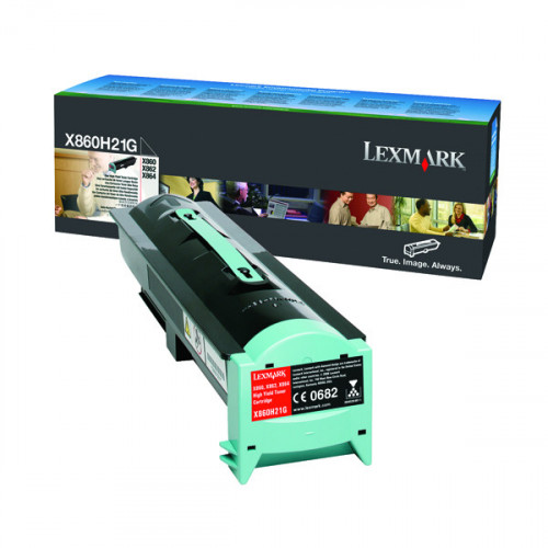 Lexmark X860 Black High Yield Toner Cartridge X860H21G