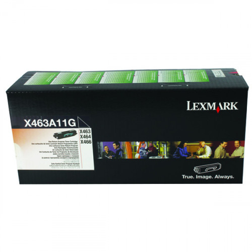 Lexmark X463 Return Programme Black Toner 0X463A11G