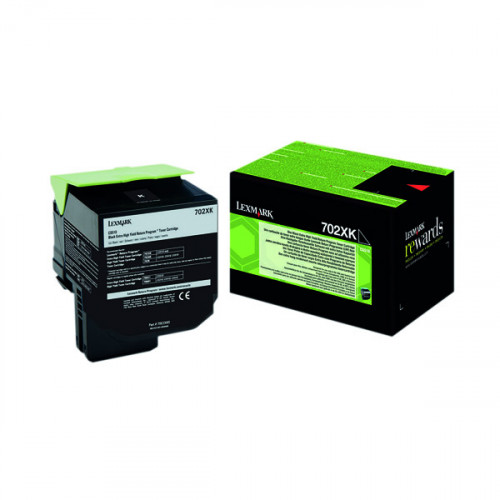 LEXMARK BLK RTN PROG 8K TONER CART