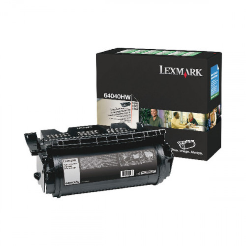Lexmark 64040HW Corporate Black High Yield Toner Cartridge