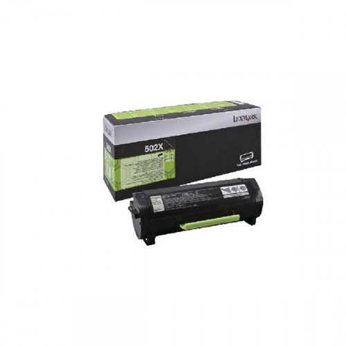 Lexmark 502XE Black Extra High Yield Return Programme Toner 50F2X0E