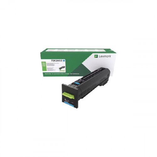 Lexmark CS82X/CX860 Cyan Return Programme Toner Cartridge 72K20C0