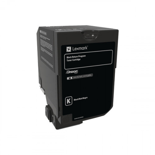 LEXMARK 3K TONER CART RP BLK 74C20K0