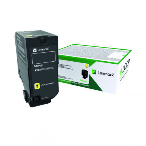 Lexmark CS725 High Yield Corporate Toner Cartridge Yellow 74C2HYE