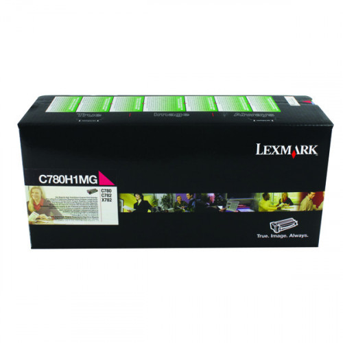 Lexmark C780 Magenta High Yield Return Program Toner C780H1MG