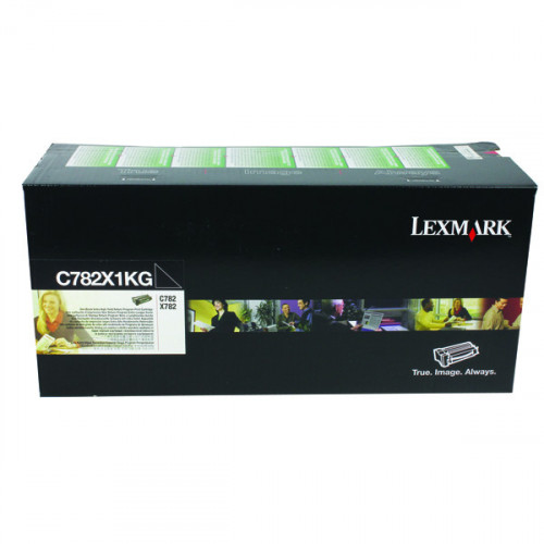 Lexmark C782 Black Extra High Yield Return Program Toner C782X1KG