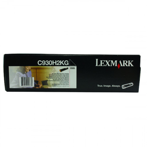 Lexmark C930 Black High Yield Toner Cartridge C930H2KG