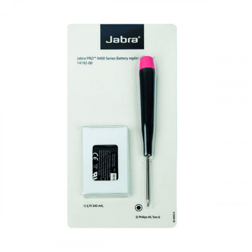 Jabra Pro 9400 Series Replacement Battery Kit 14192-00