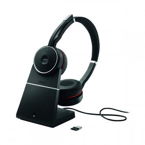 Jabra Evolve 75 UC Headset with Charging Stand 7599-838-199