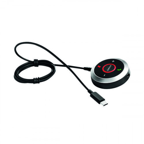Jabra Evolve 40 Link MS Control Unit USB-C Cable Optimised for Microsoft Skype for Business 14208-18