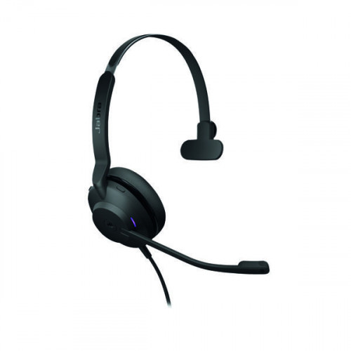 Jabra Evolve2 30 Monaural USB-A Corded Headset Unified Communication Version 23089-889-979