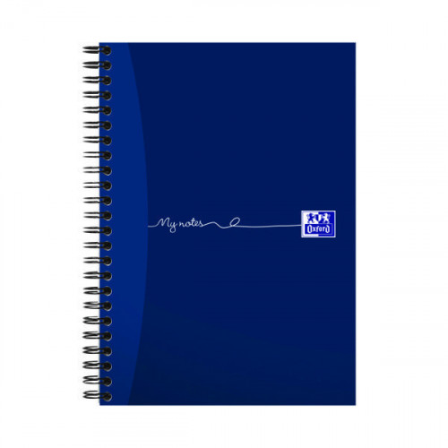 OXFORD RULED WB CARD NTBK A5 BLU PK5