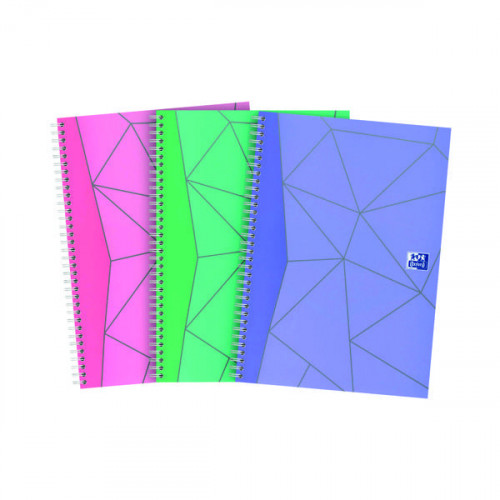 Oxford My Notes Wirebound Notebook 200 Pages A5 (Pack of 3) 400155746